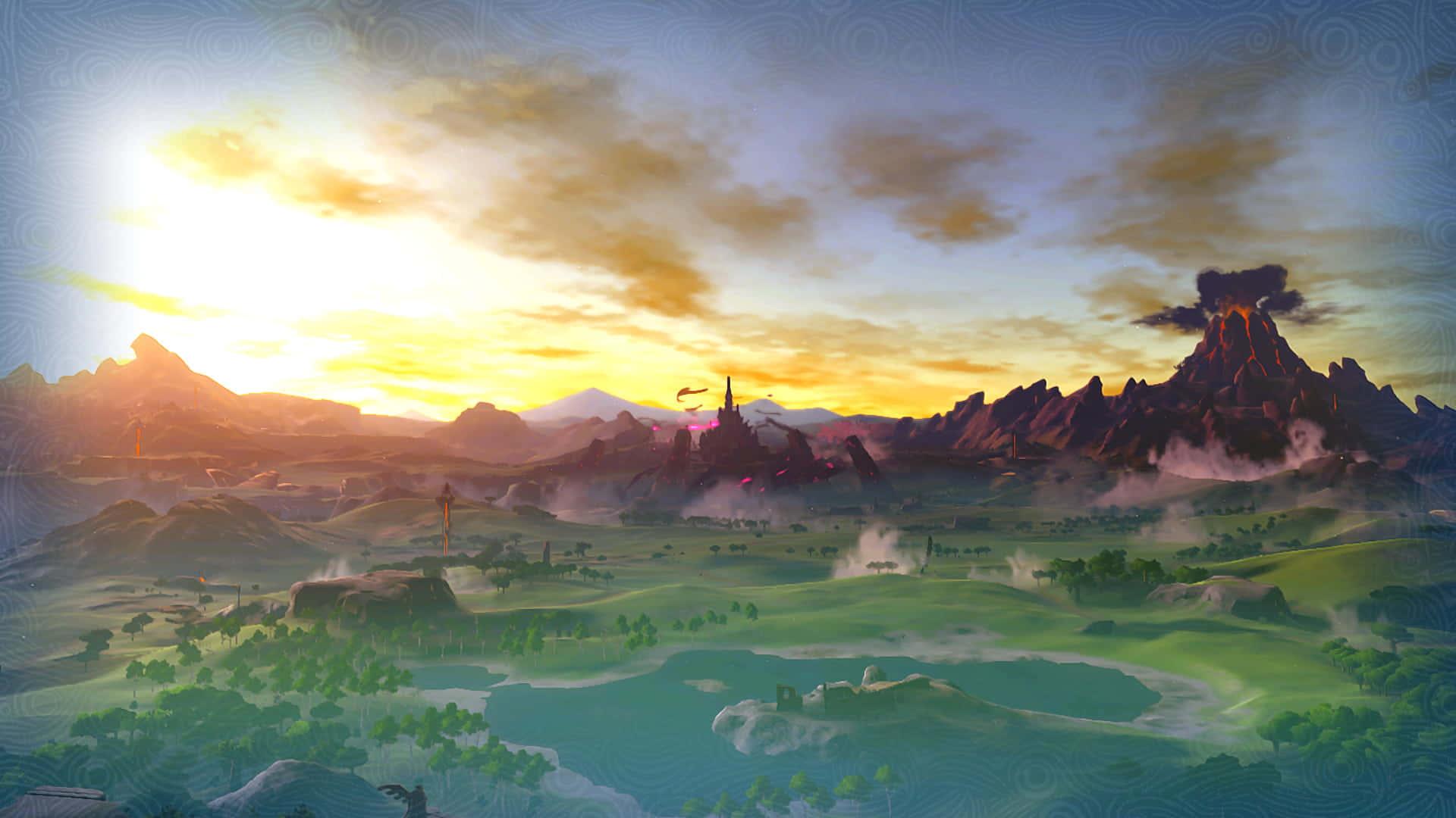 Link embarks on a life-changing journey in the Legend of Zelda — 1920x1080 wallpaper
