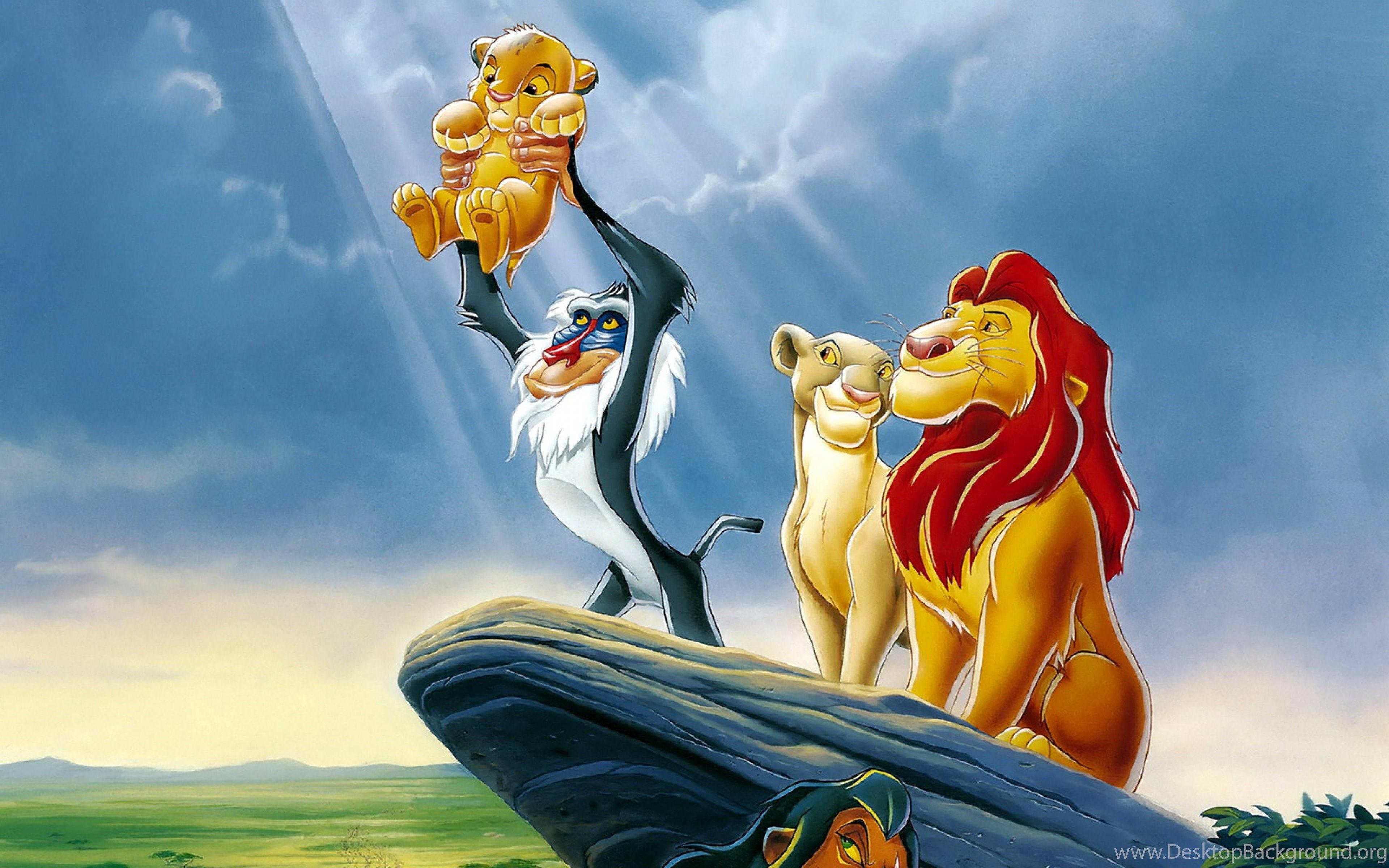 Lion King 4k Cartoon — 3840x2400 wallpaper