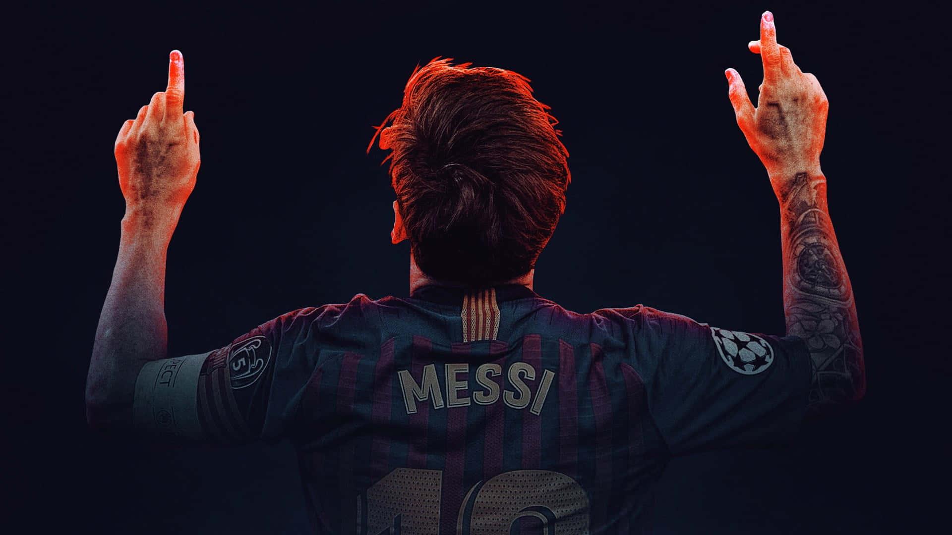 Lionel Messi continuing to break records one kick at a time. — 1920x1080 wallpaper