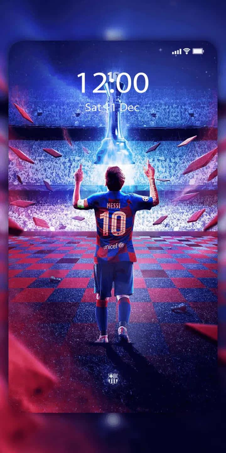 Lionel Messi Cool and Confident — 720x1440 wallpaper