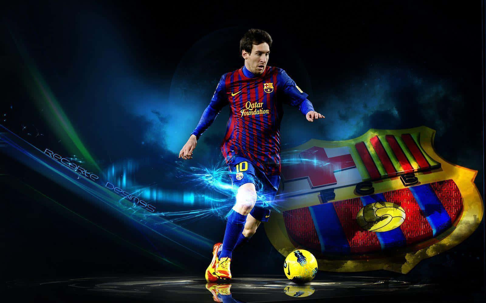 Lionel Messi Off to a New Adventure — 1600x1000 wallpaper