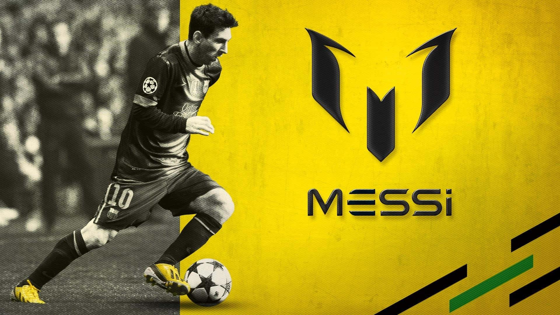 Lionel Messi, soccer legend and forward for FC Barcelona — 1920x1080 wallpaper