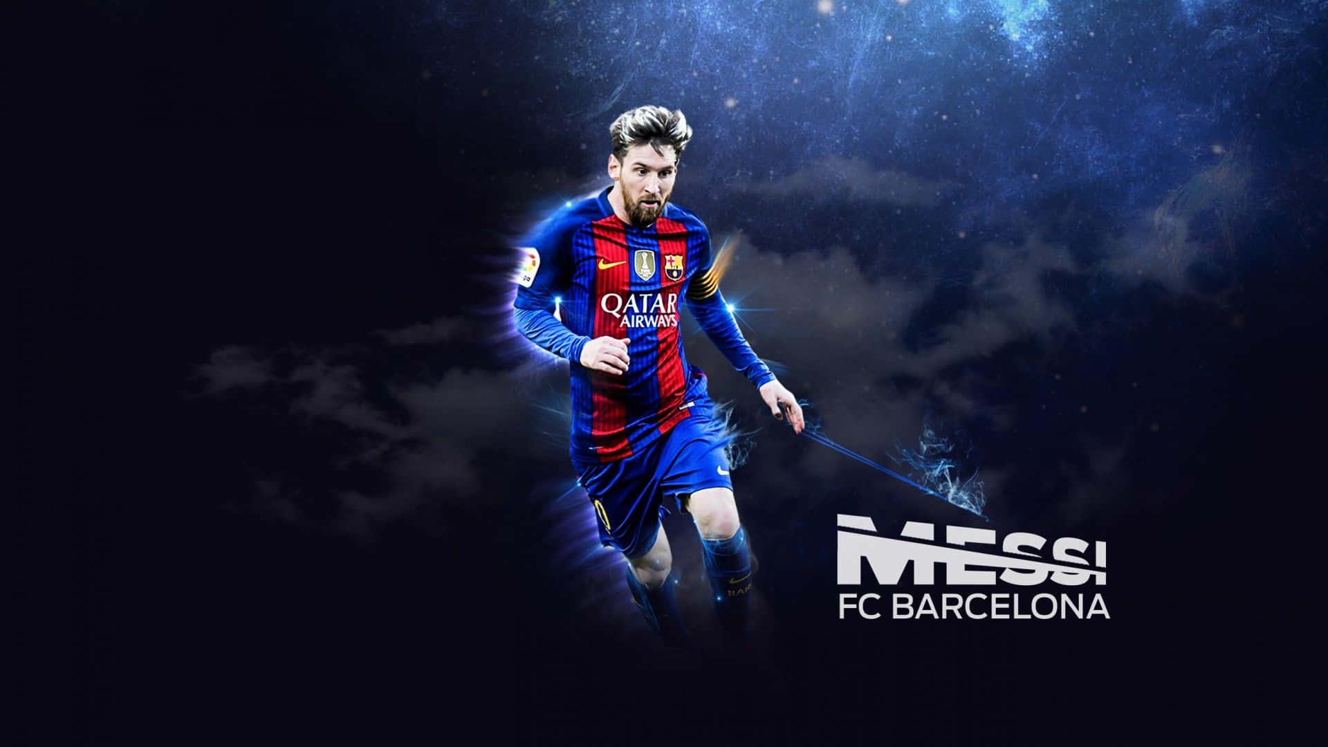 Lionel Messi, the GOAT — 1920x1080 wallpaper