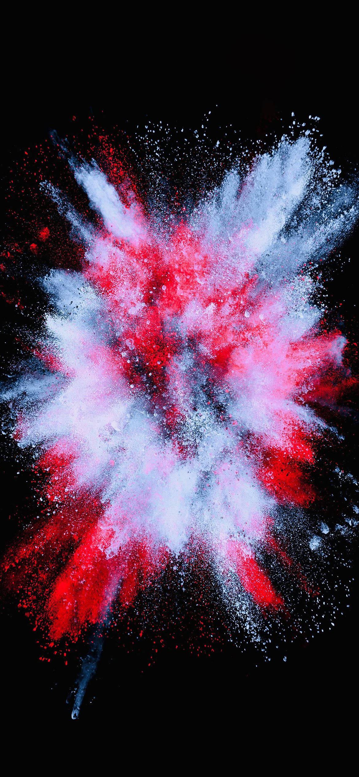Liquid Explosion iPhone 12 — 1170x2532 wallpaper
