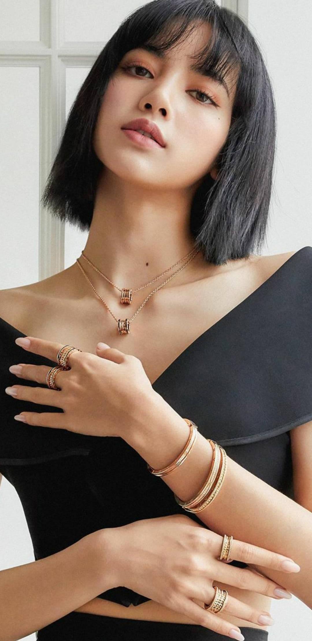 Lisa Blackpink HD Bvlgari Photoshoot — 1080x2220 wallpaper