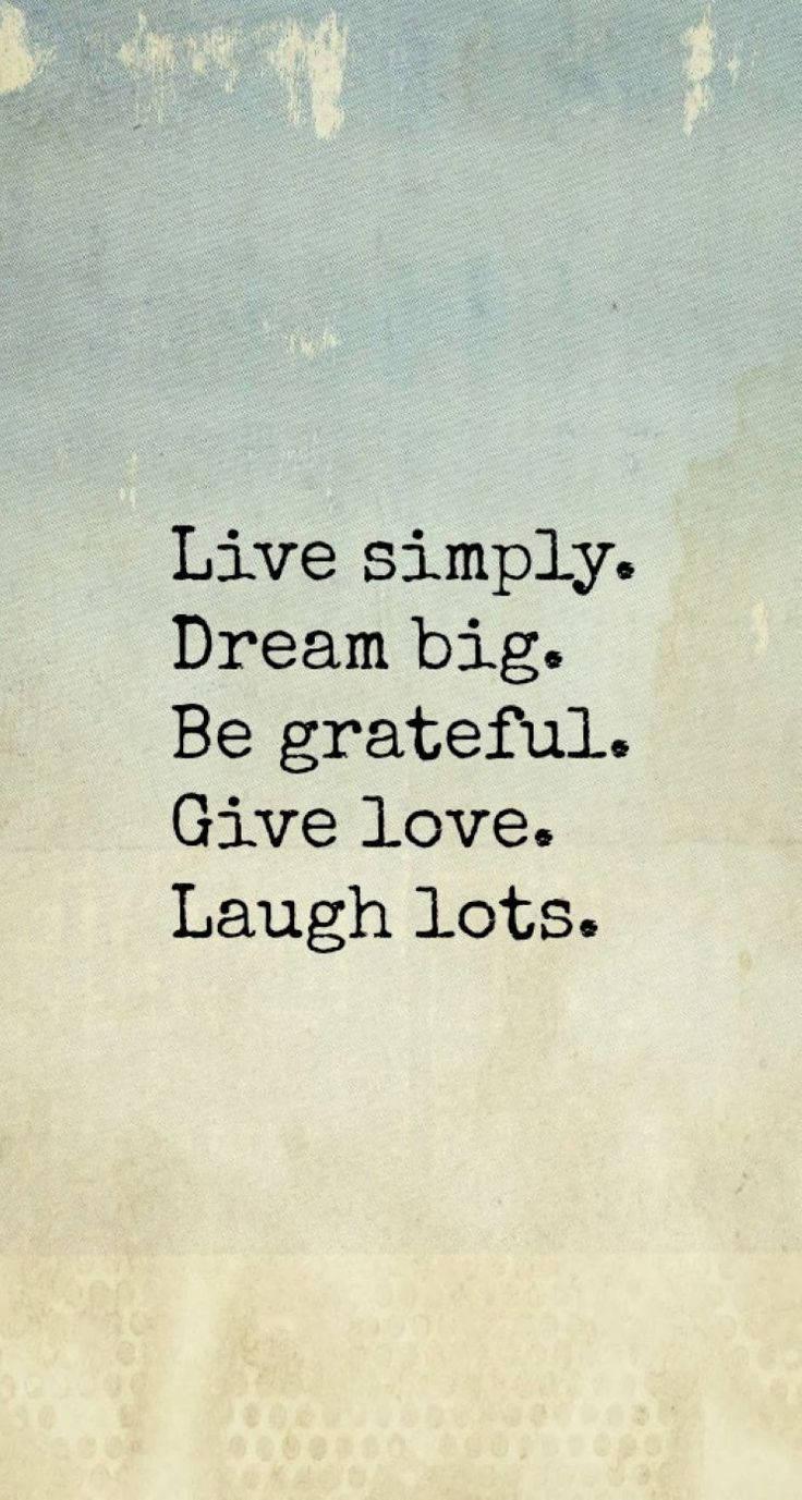 Live Simply Motivational Quotes iPhone — 736x1377 wallpaper