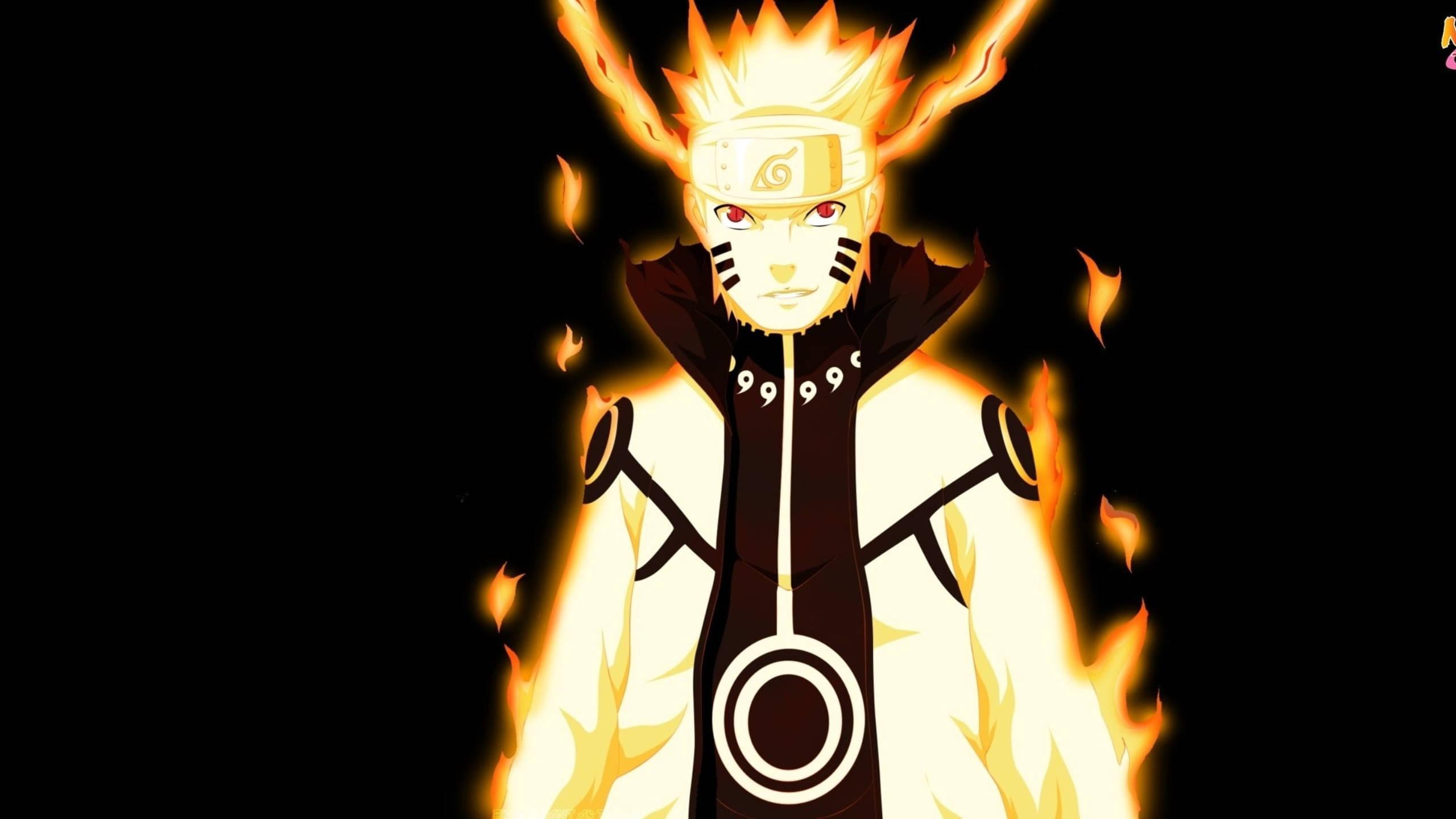 Live your life with strength like Naruto Uzumaki! — 2560x1440 wallpaper