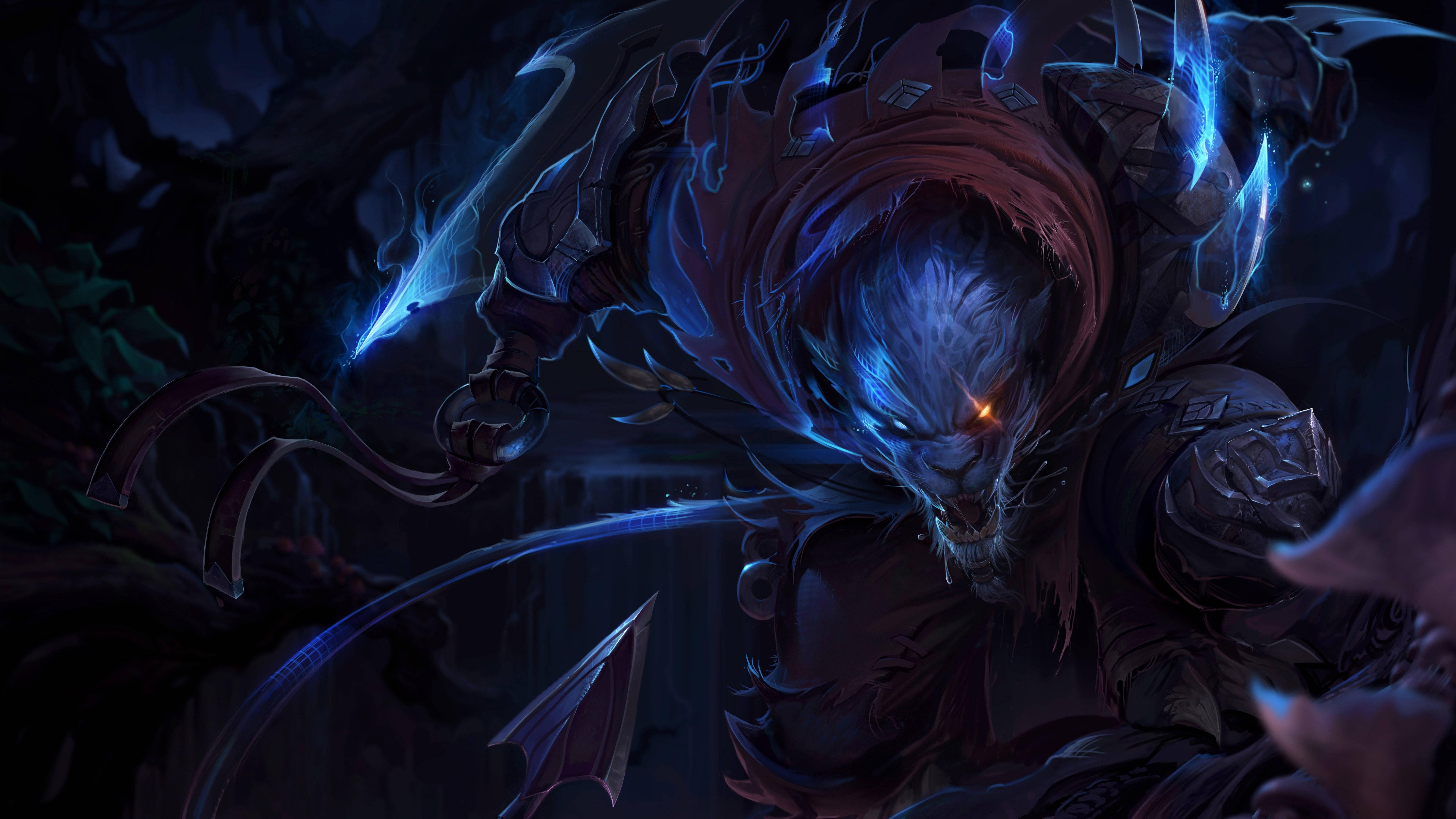 LOL Rengar 4k Gaming — 7680x4320 wallpaper