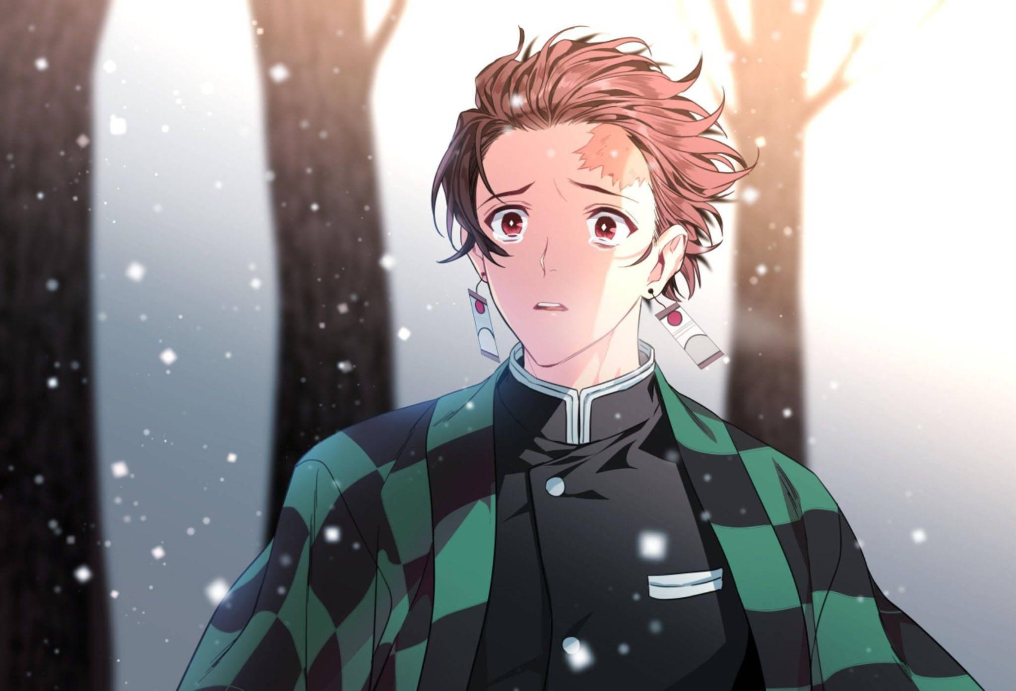 Lonesome Tanjiro PFP — 2048x1393 wallpaper