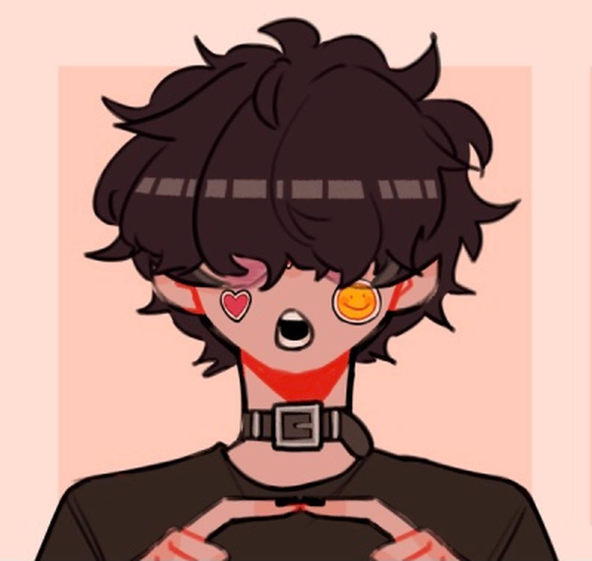 Long Hair Emo Boy PFP — 1964x1861 wallpaper