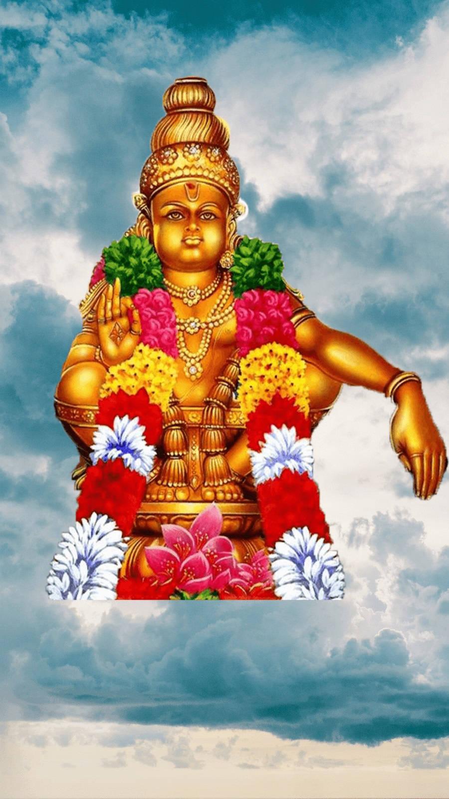 Lord Ayyappa Edit On Sky — 900x1600 wallpaper