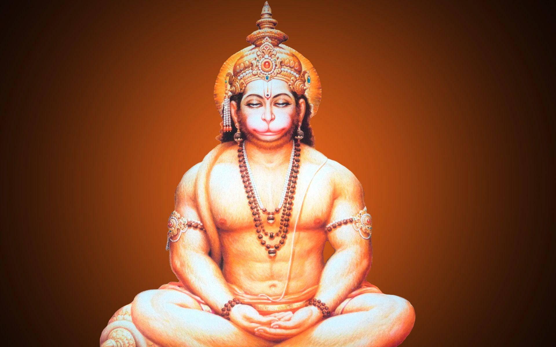 Lord Hanuman Meditating HD