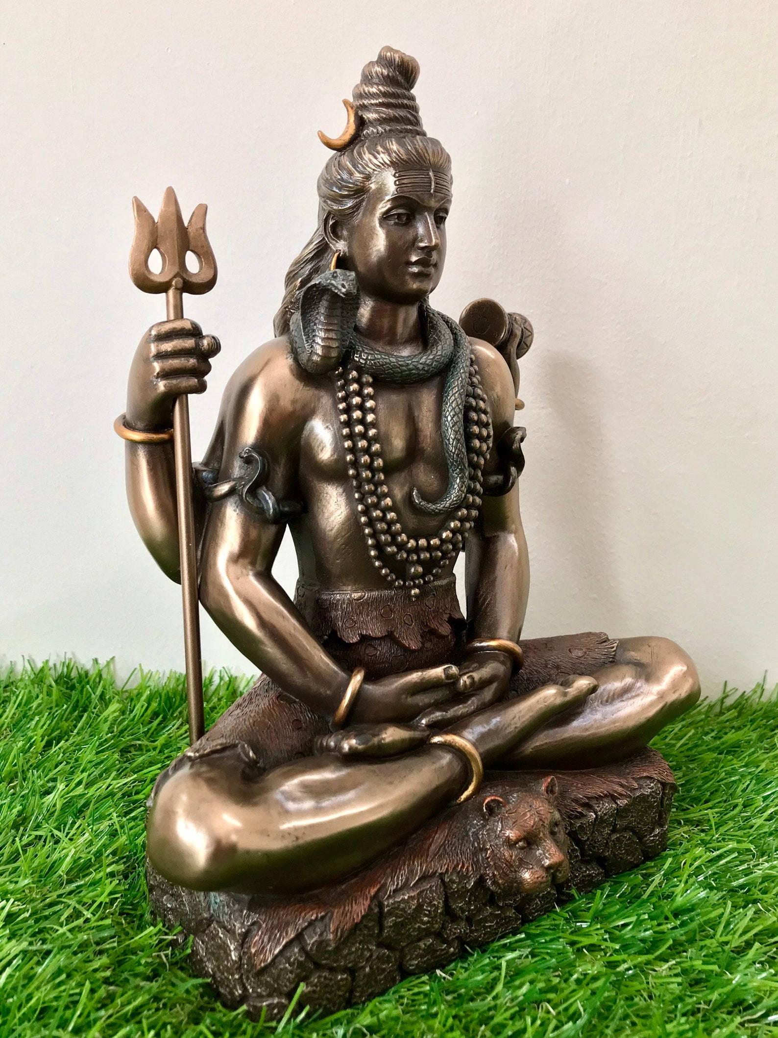 Lord Shiva Bronze Sculpture — 1588x2117 wallpaper