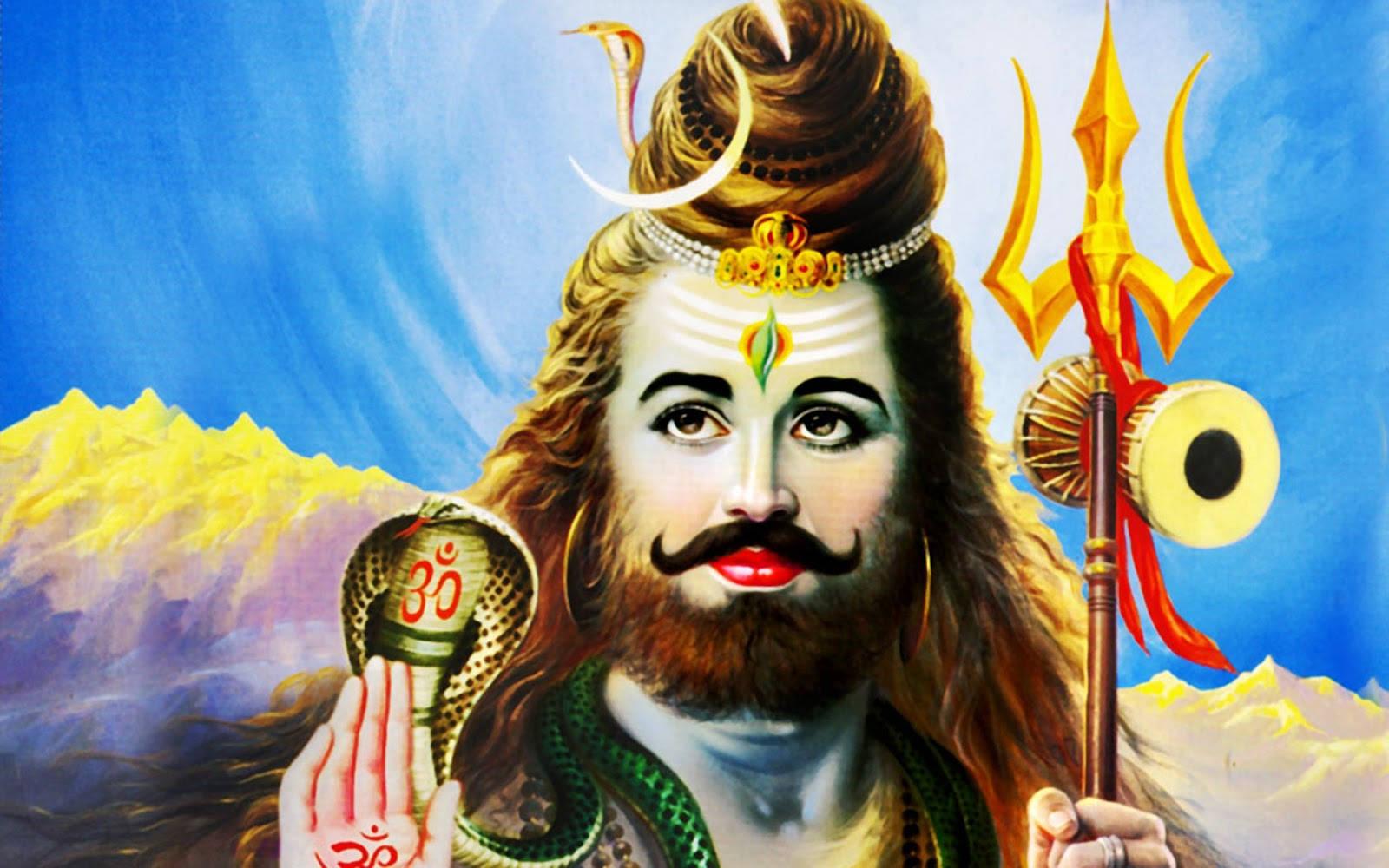 Lord Shiva Moustache — 1600x1000 wallpaper