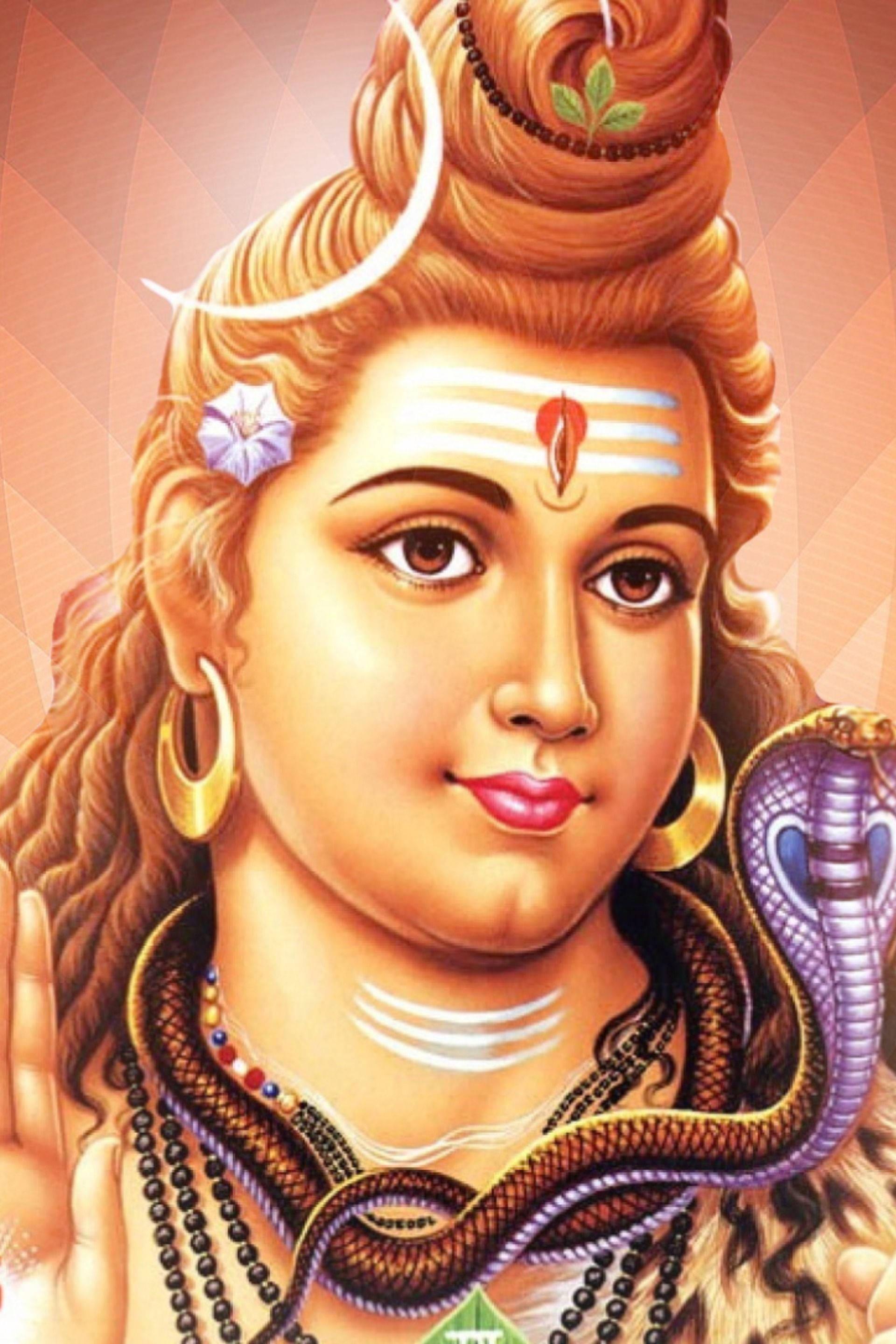 Lord Shiva Portrait — 1920x2880 wallpaper