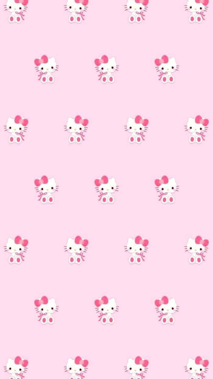 Lots Of Cute Pink Hello Kitty — 700x1245 wallpaper