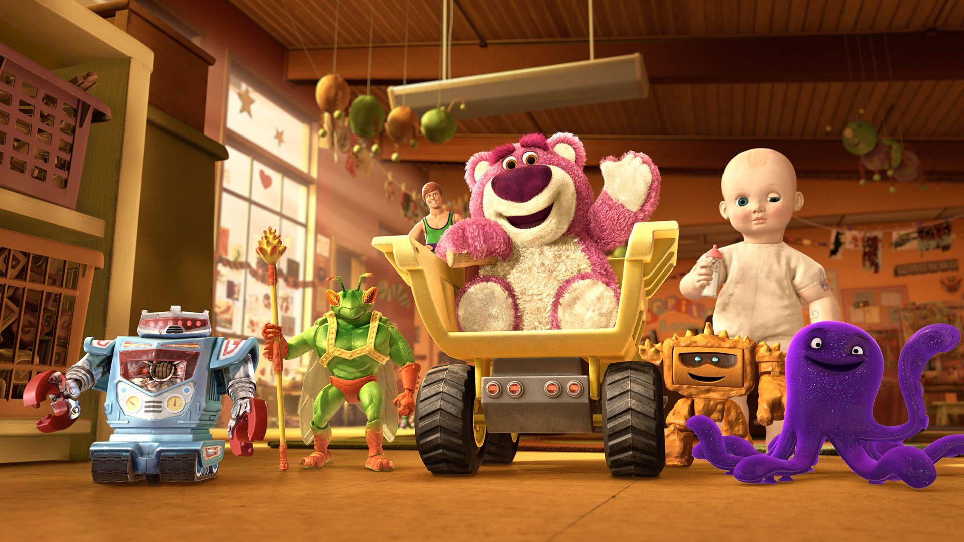 Lotso Riding A Truck — 1920x1080 wallpaper