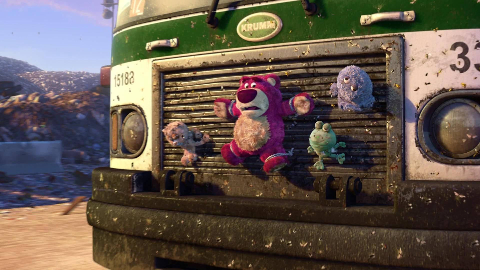 Lotso Tied On A Truck — 1920x1080 wallpaper