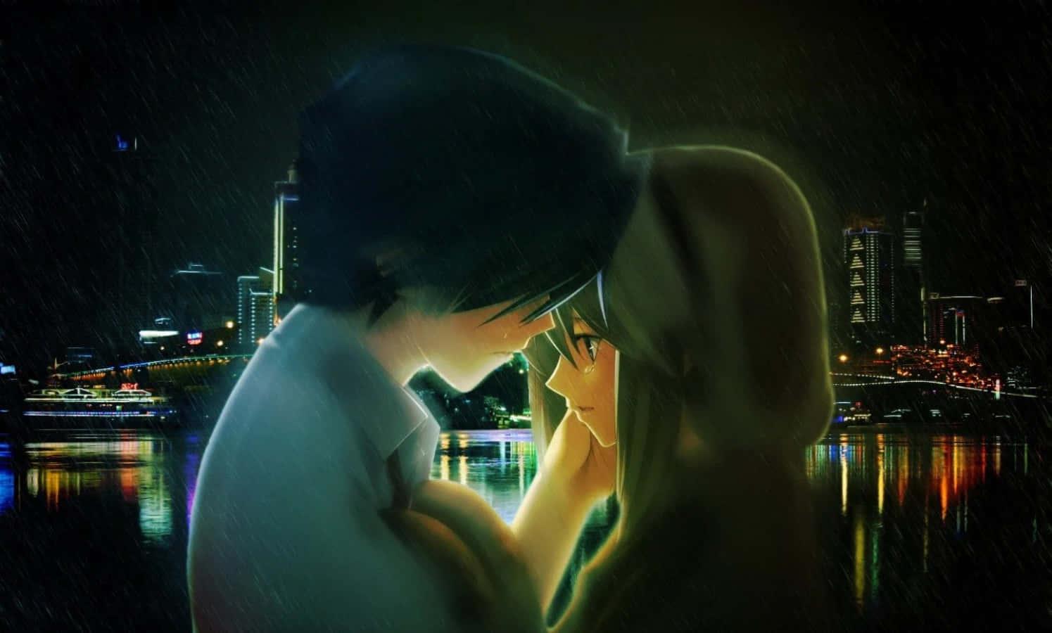 Love is infinite and beautiful, just like this Anime couple. — 1495x900 wallpaper