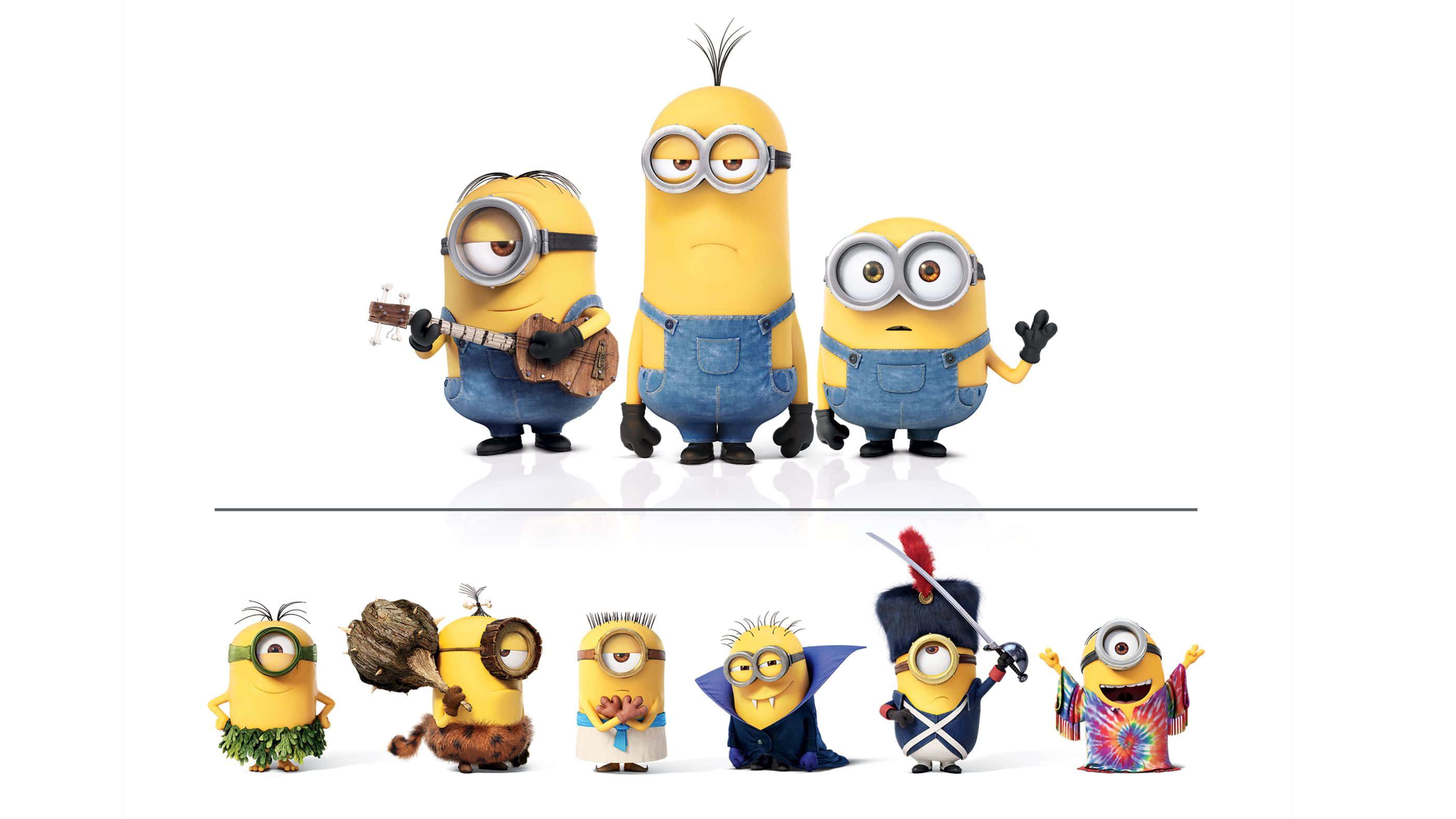 Loveable Minions — 2800x1575 wallpaper