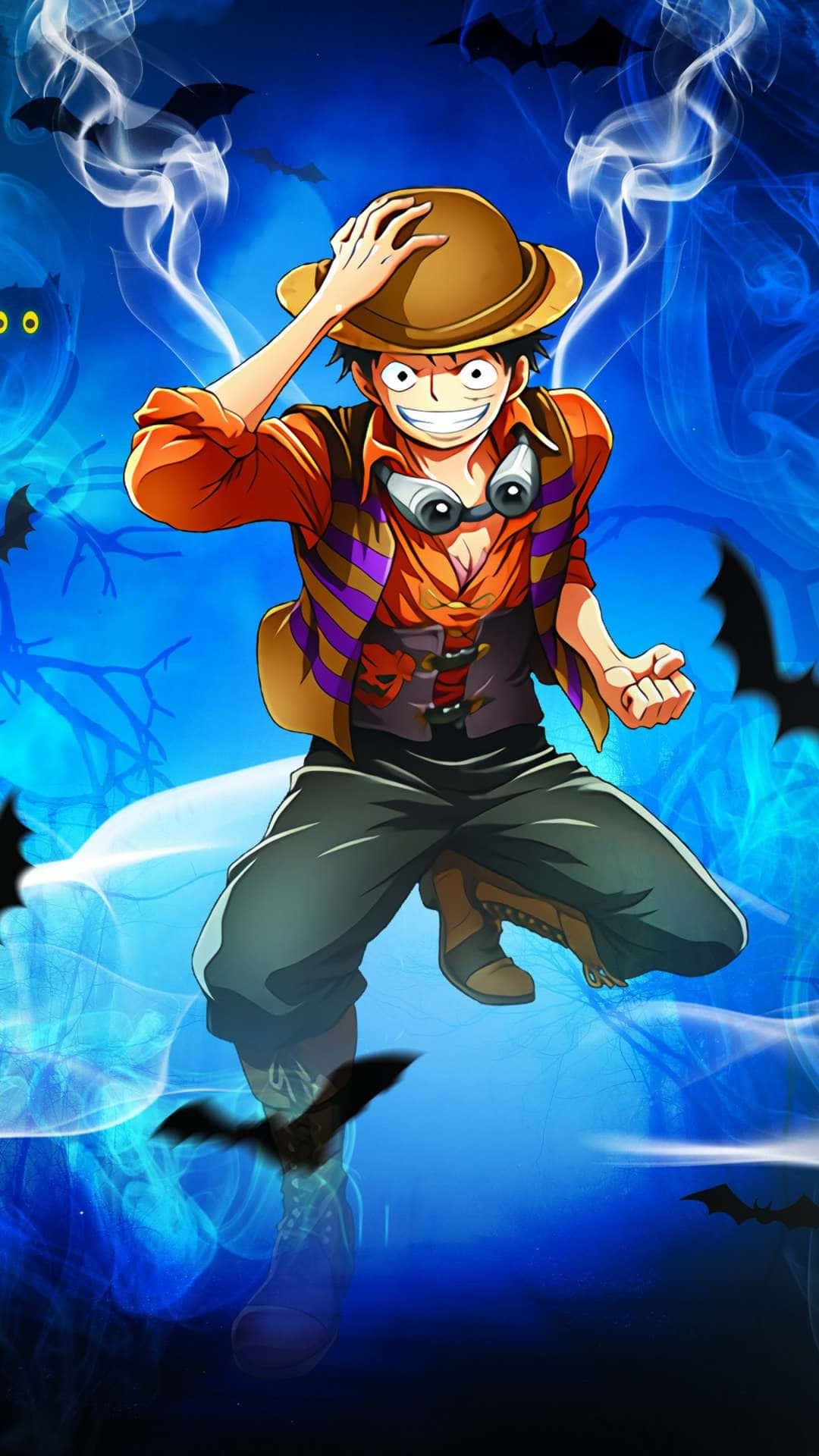 Luffy Overcomes Any Difficulty — 1080x1920 wallpaper