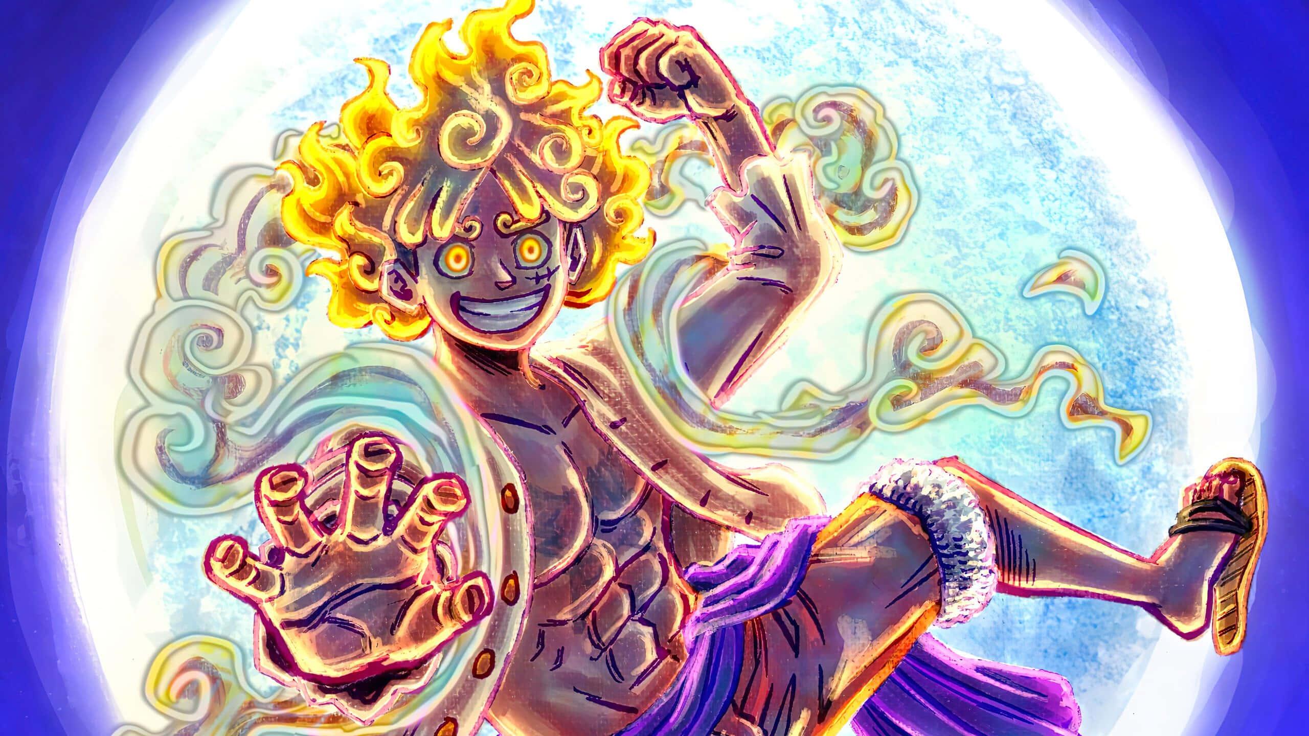 Luffy Striving to Find the Treasure of All Treasures! — 2560x1440 wallpaper