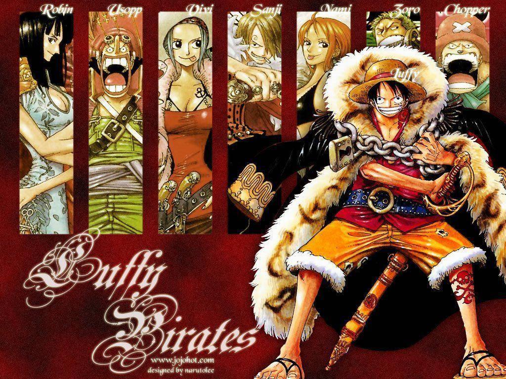 Luffy The Pirate One Piece — 1024x768 wallpaper