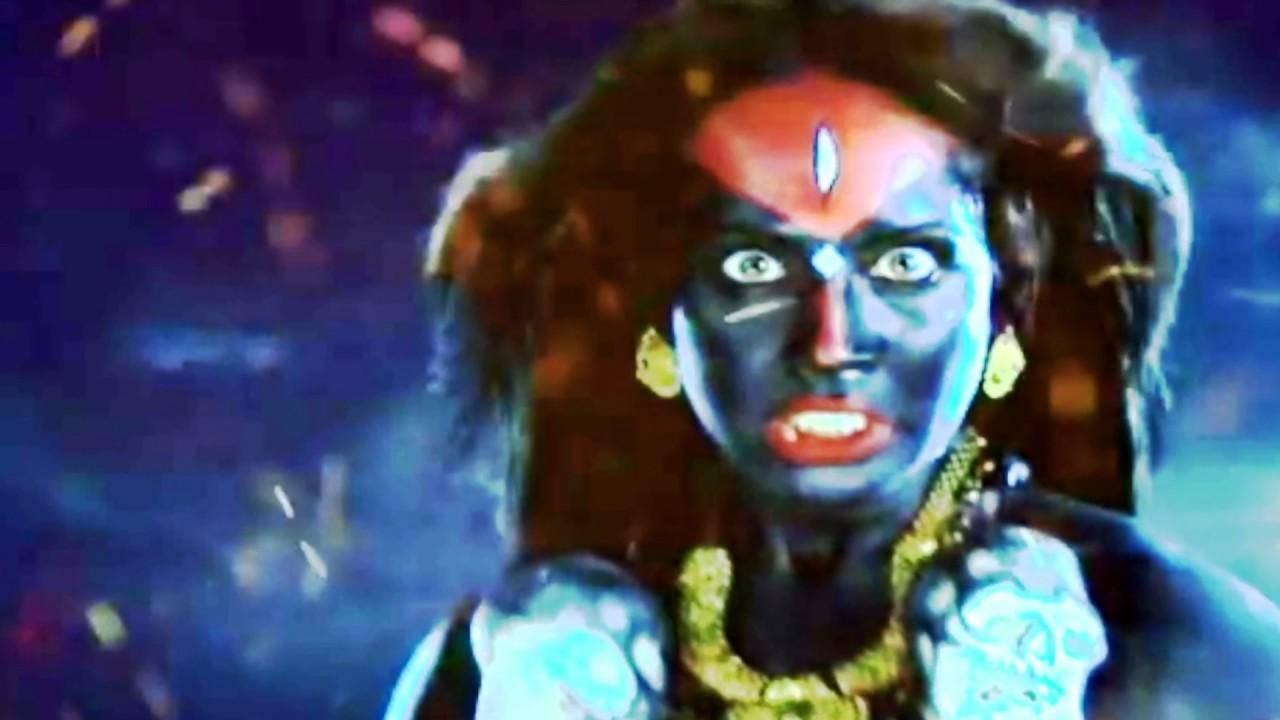 Maa Kali Close-Up Shocked Face — 1280x720 wallpaper