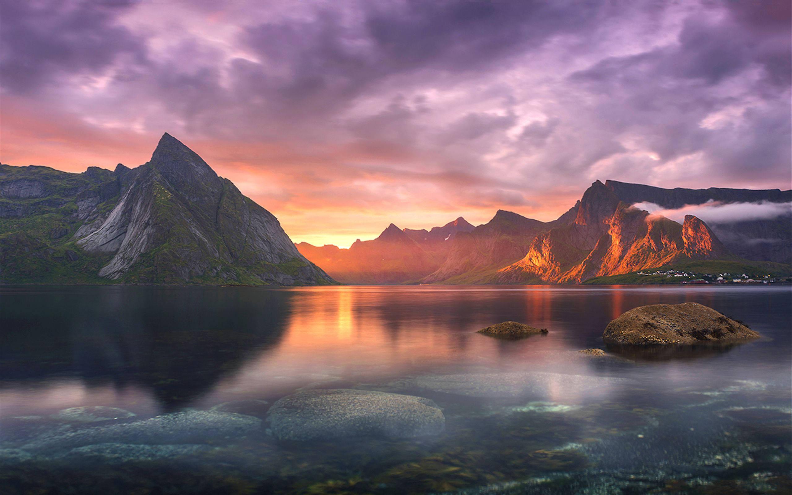 MacBook Pro Dawn Nature HD — 2560x1600 wallpaper