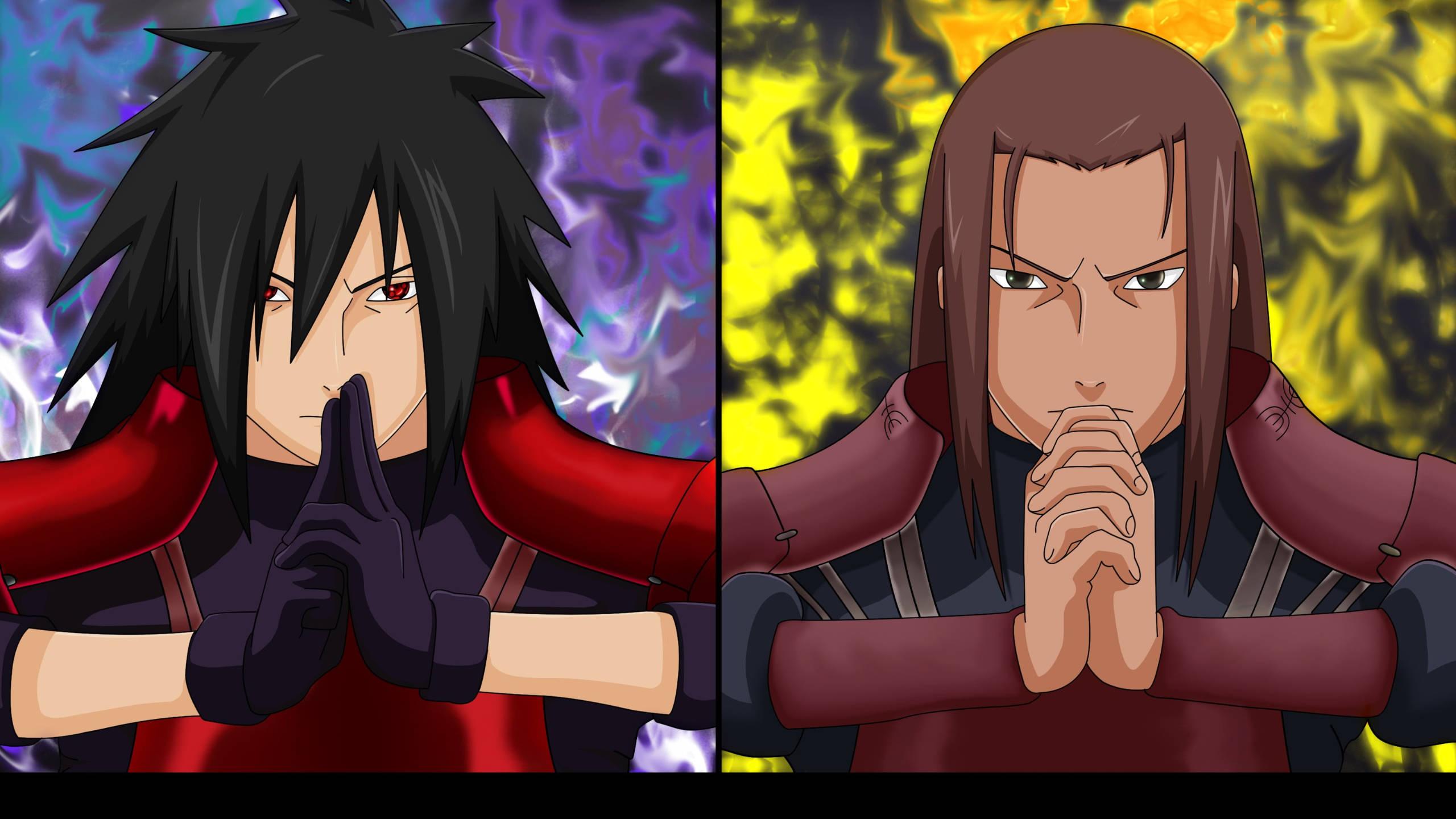 Madara and Hirashima, Two Great Warriors — 2560x1440 wallpaper