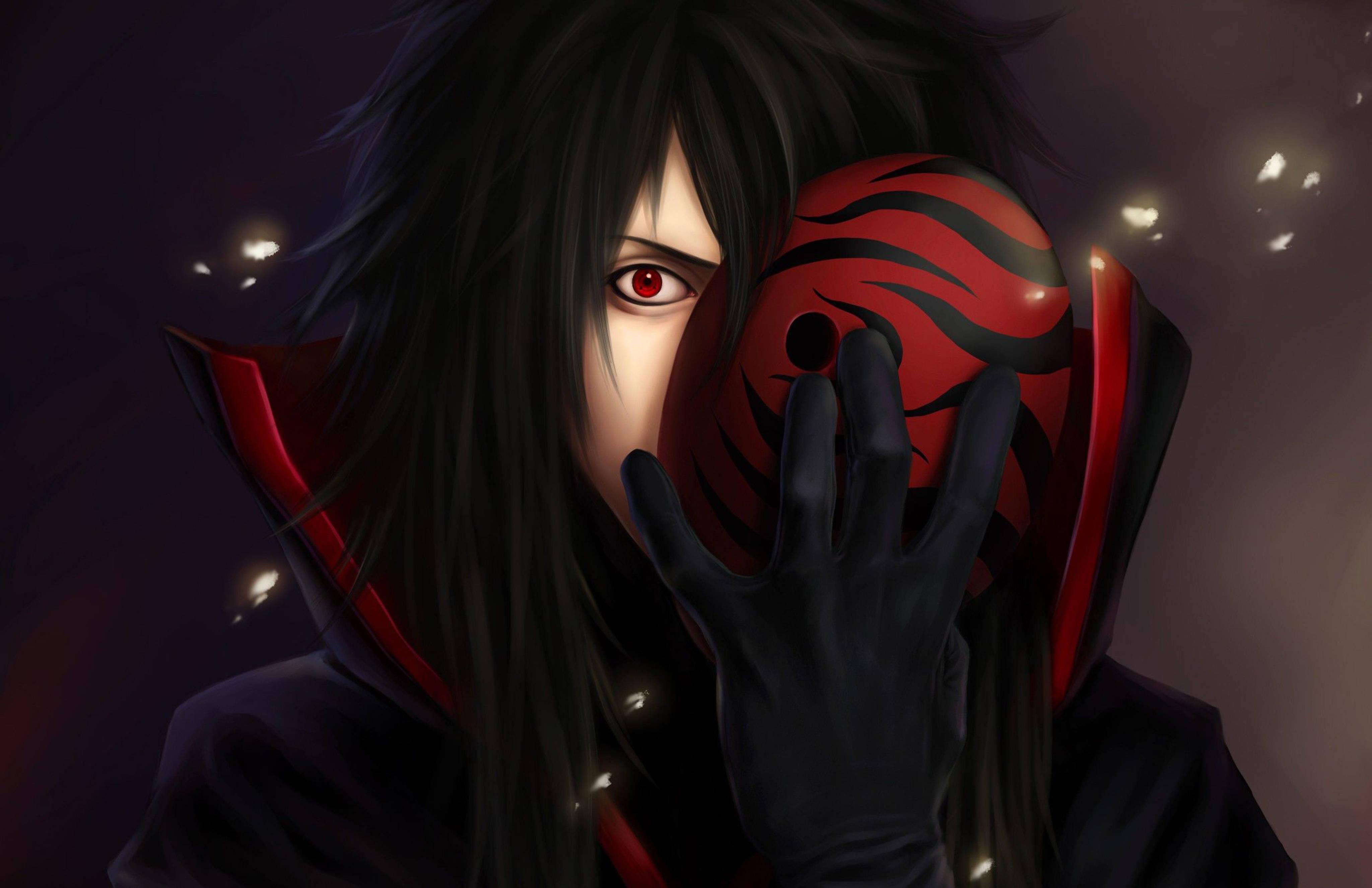 Madara Sharingan Naruto 4K