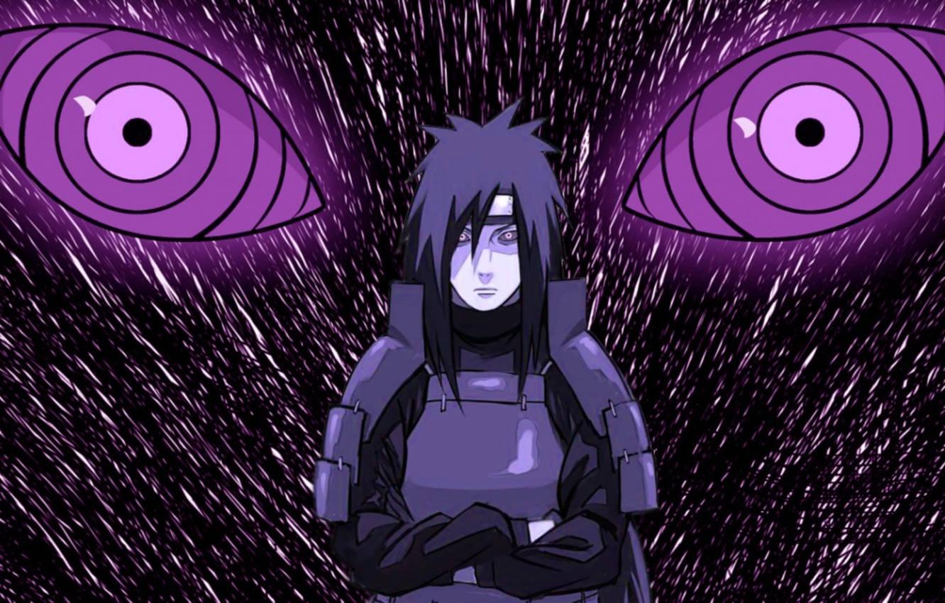 Madara Uchiha, the wielder of Rinnegan eyes with immense powers — 1332x850 wallpaper