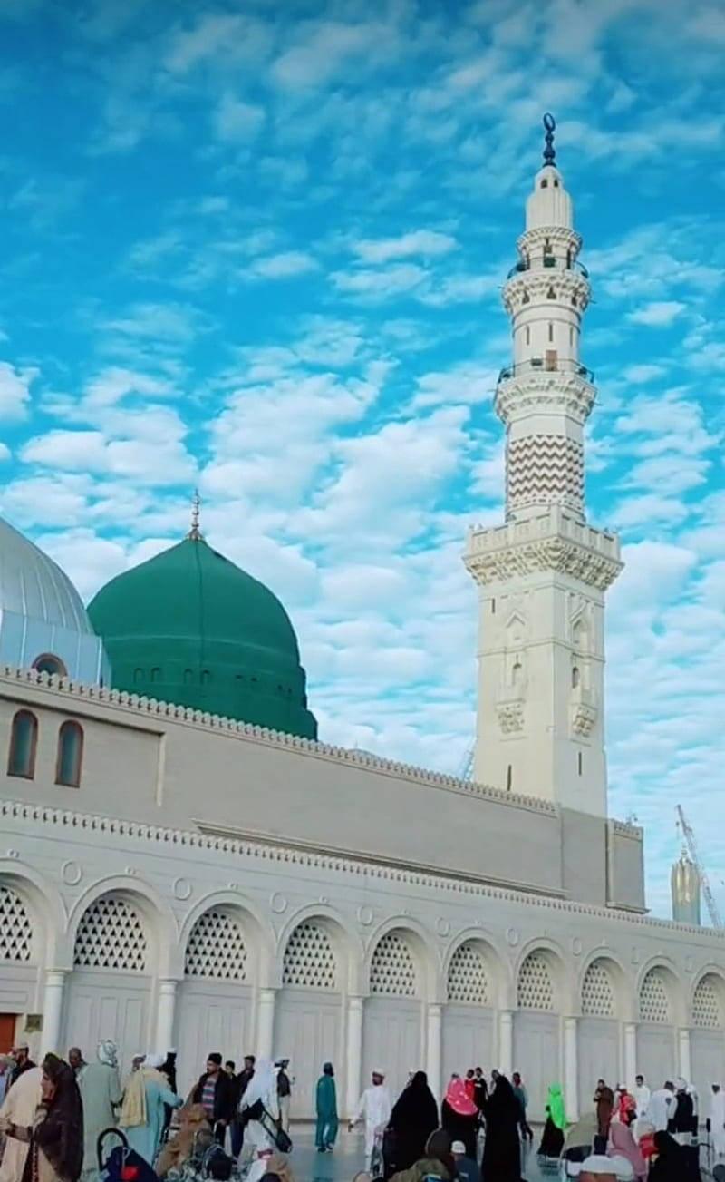 Madina Sharif Size Comparison — 800x1303 wallpaper