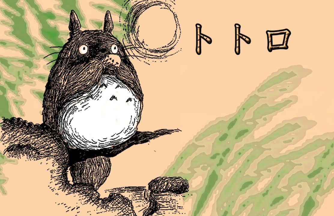 Magic Awaits - Totoro — 1112x719 wallpaper