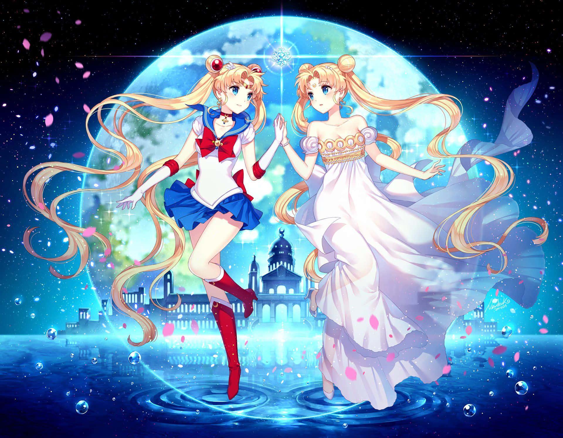 Magical Girls Fight Evil to Protect the Earth — 1920x1494 wallpaper