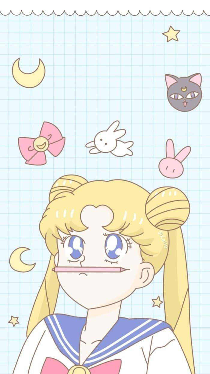 Magical power of the Legendary Sailor Moon — 700x1244 wallpaper