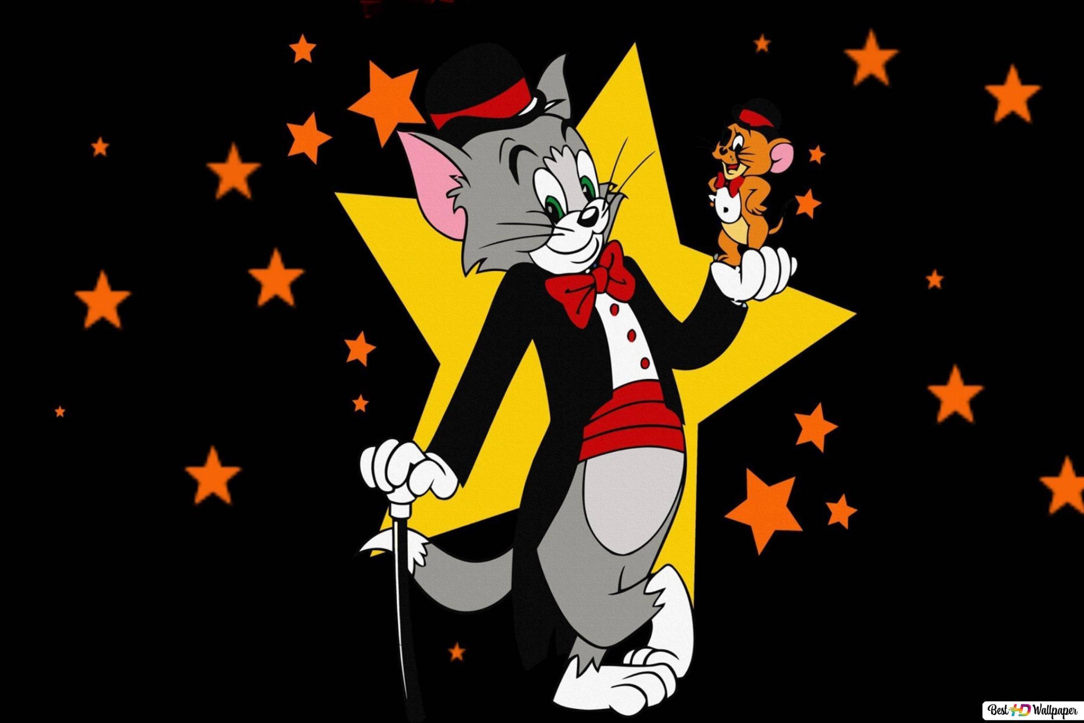 Magician Tom And Jerry Cartoon — 2160x1440 wallpaper
