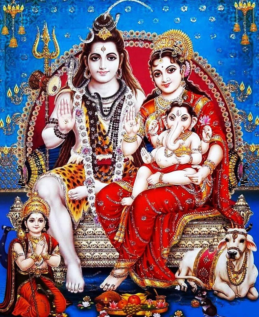 Mahadev und seine ganze familie hd