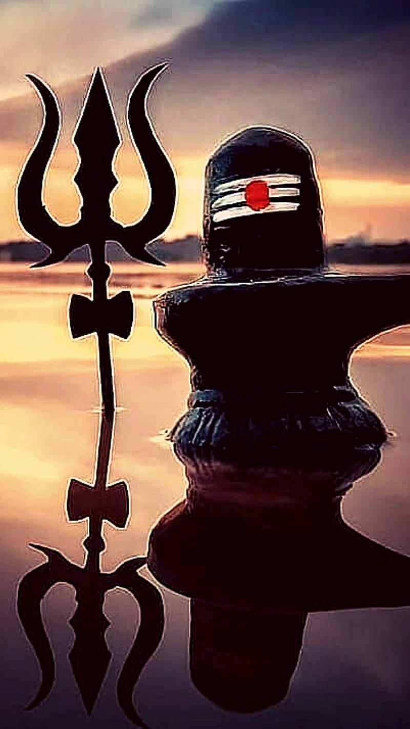 Mahadev Trishula And Throne HD