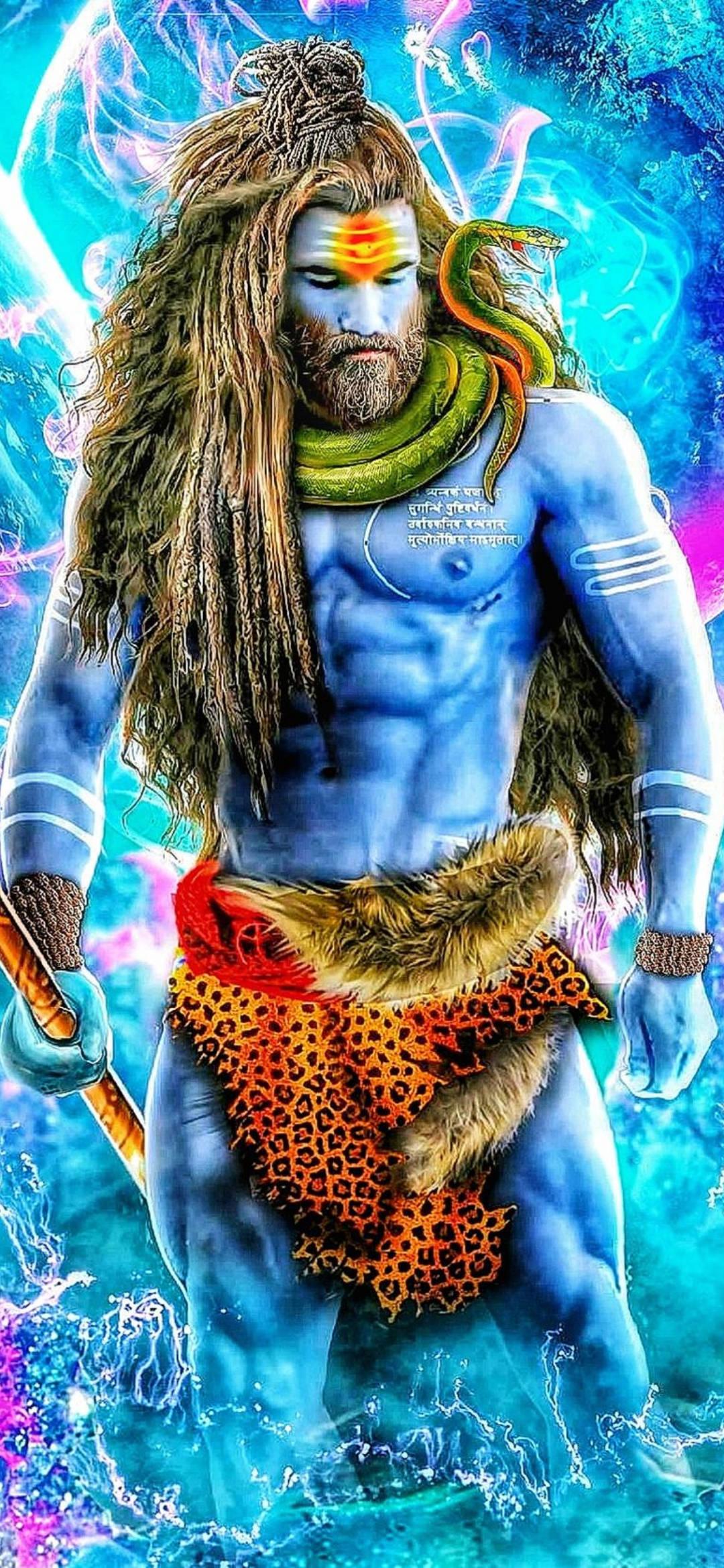 Mahakal Blue Art