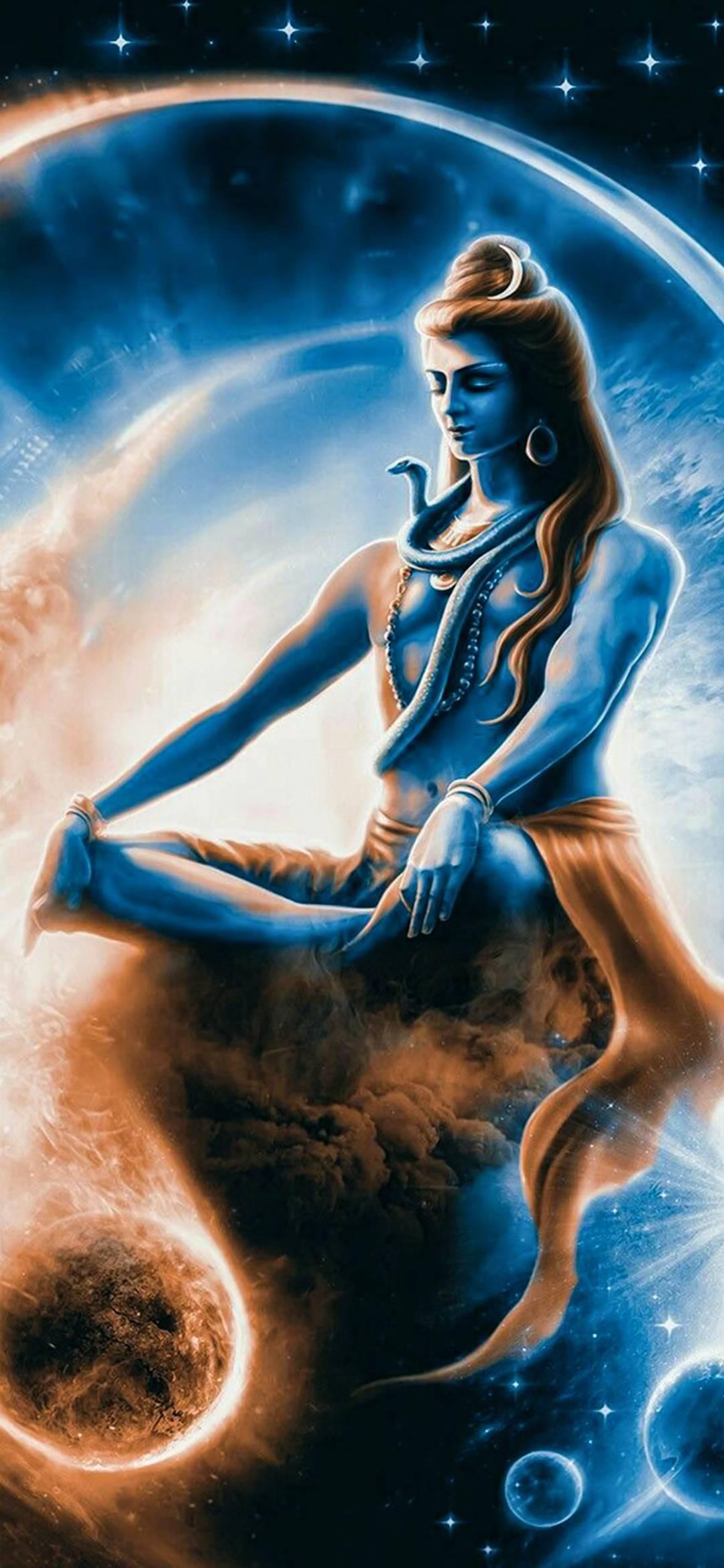 Mahakal Galaxy Art