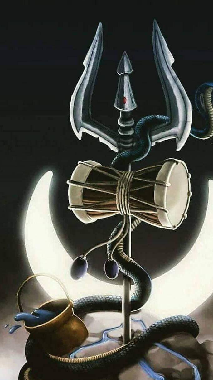Mahakal Trishula Moon