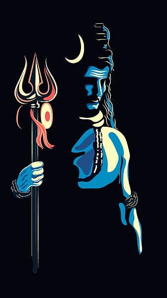 Majestic 3D Representation of Lord Bholenath — 338x602 wallpaper