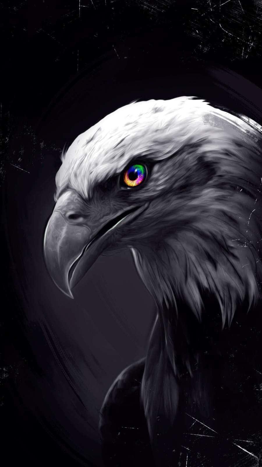 Majestic Eagle in Flight - Wallpaper for iPhone — 900x1600 wallpaper