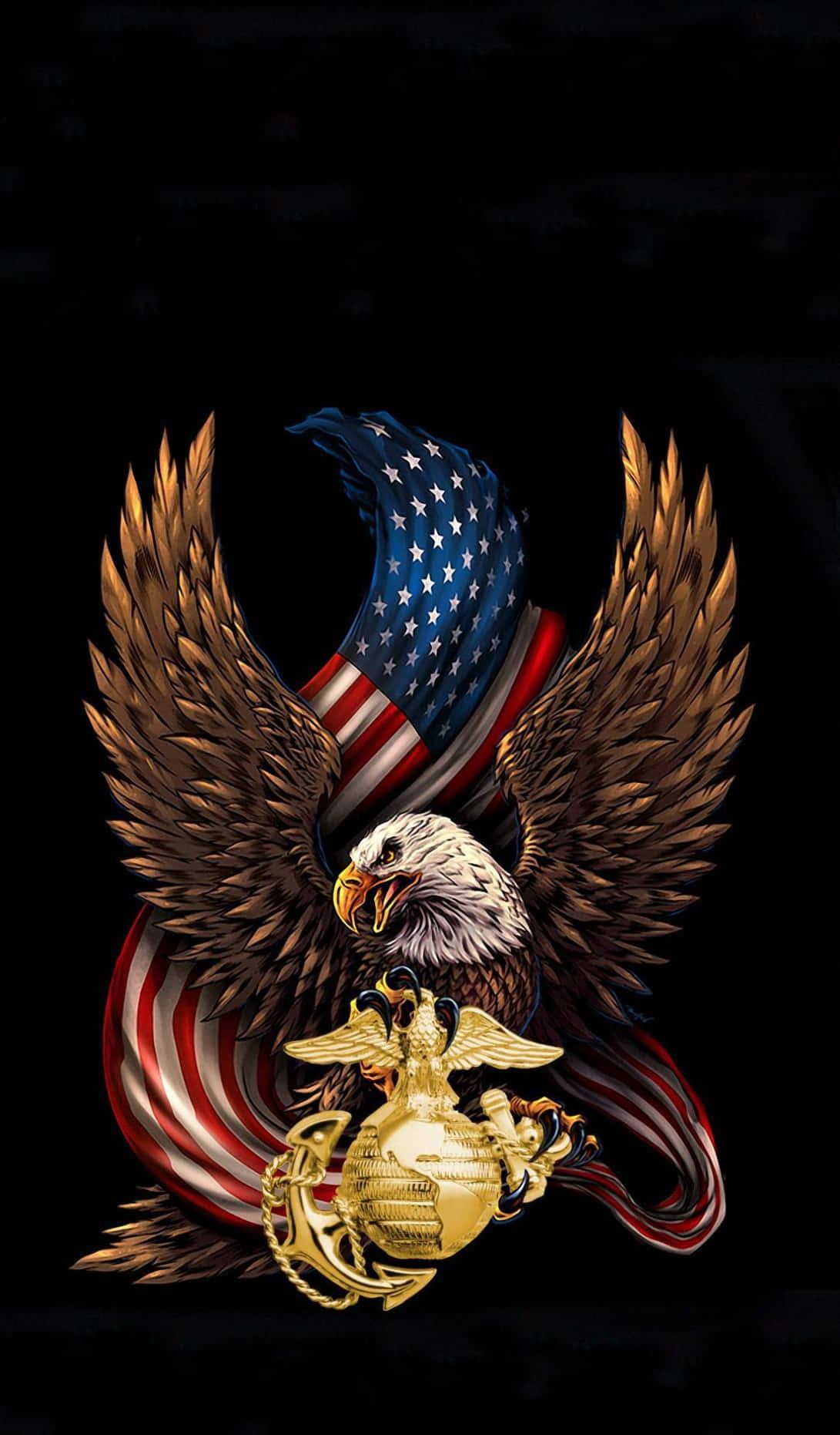 Majestic Eagle iPhone Wallpaper — 1091x1862 wallpaper