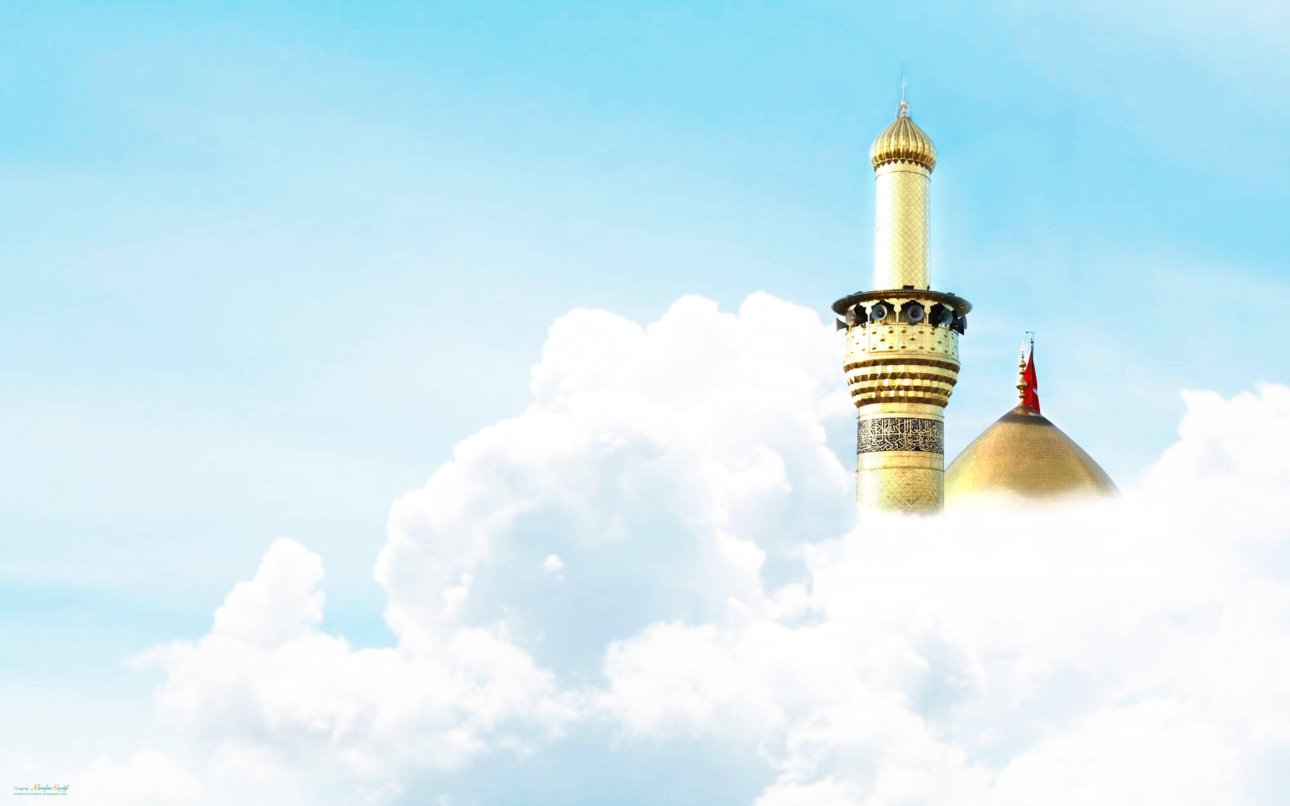 Majestic Islamic Karbala Mosque, Iraq — 4320x2700 wallpaper