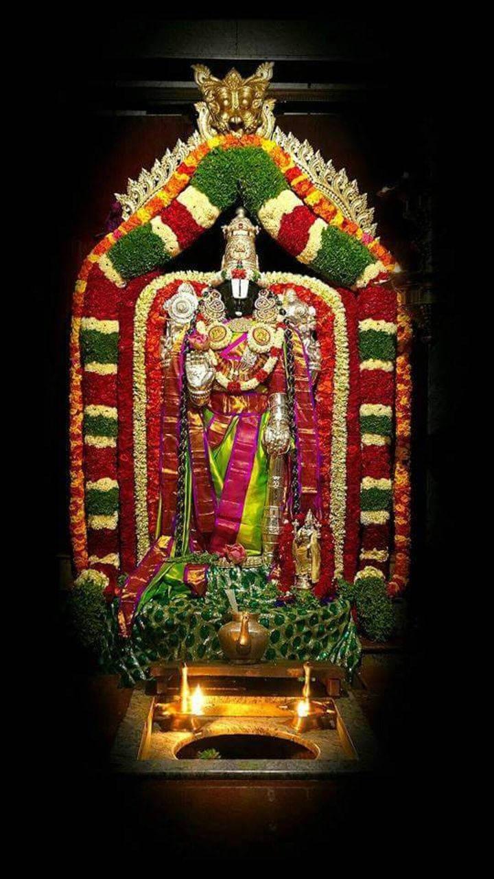 Majestic Lord Venkateswara 4K image - Spiritual Serenity — 720x1280 wallpaper