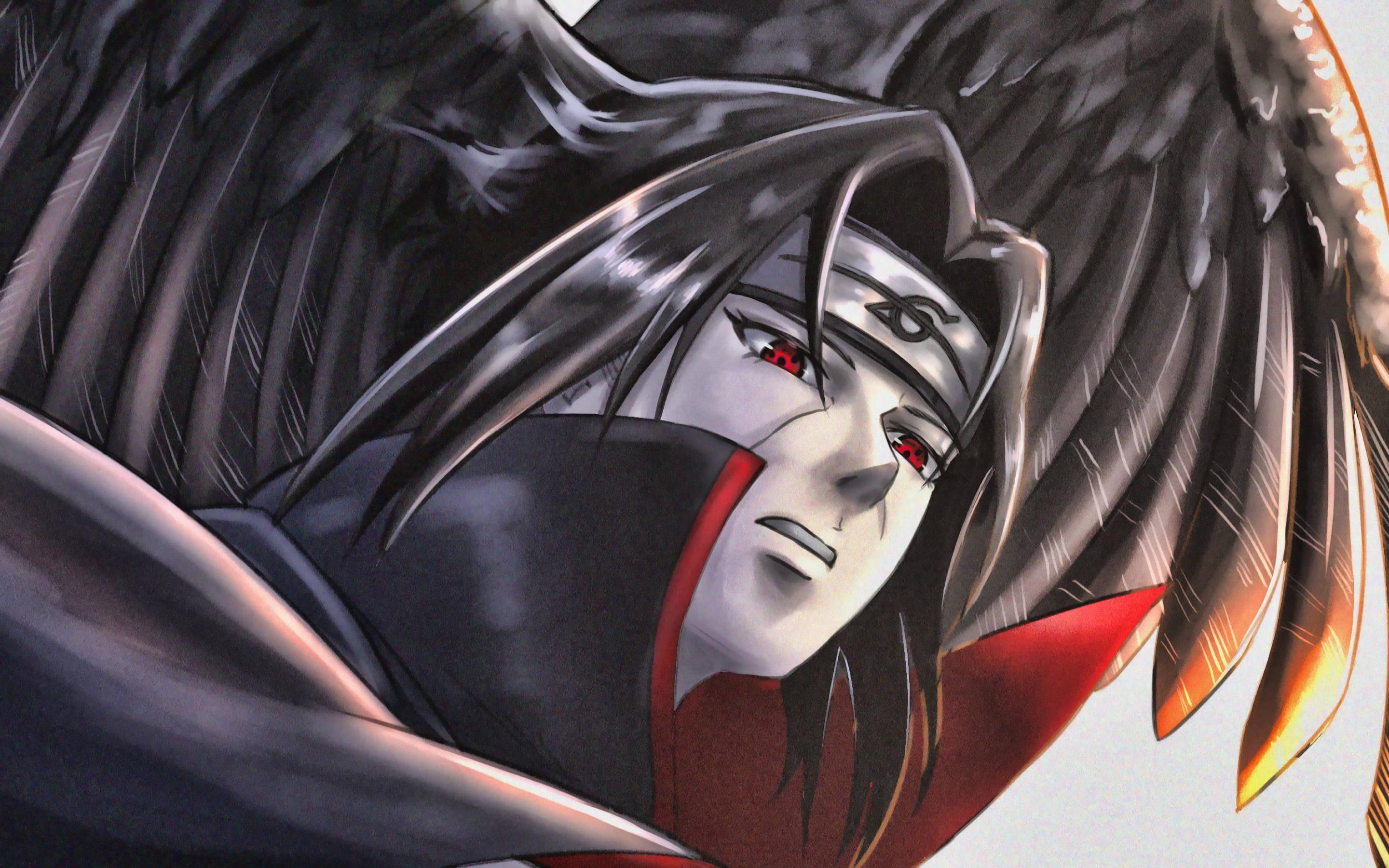 Majestic Naruto Shippuden Uchiha Itachi PFP Digital Art — 2880x1800 wallpaper