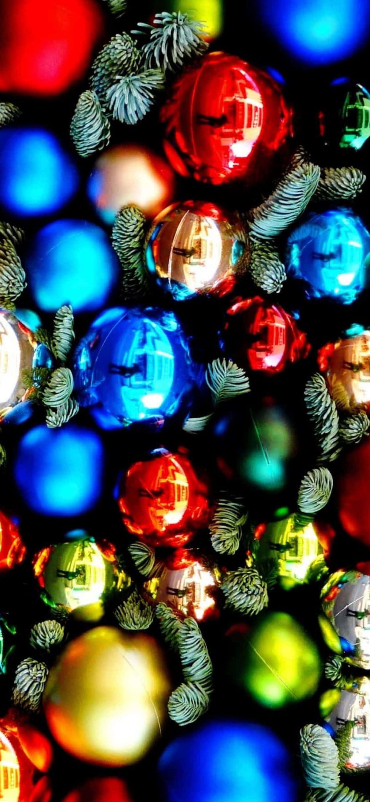 Make it a magical Christmas with the latest iPhone! — 1290x2796 wallpaper