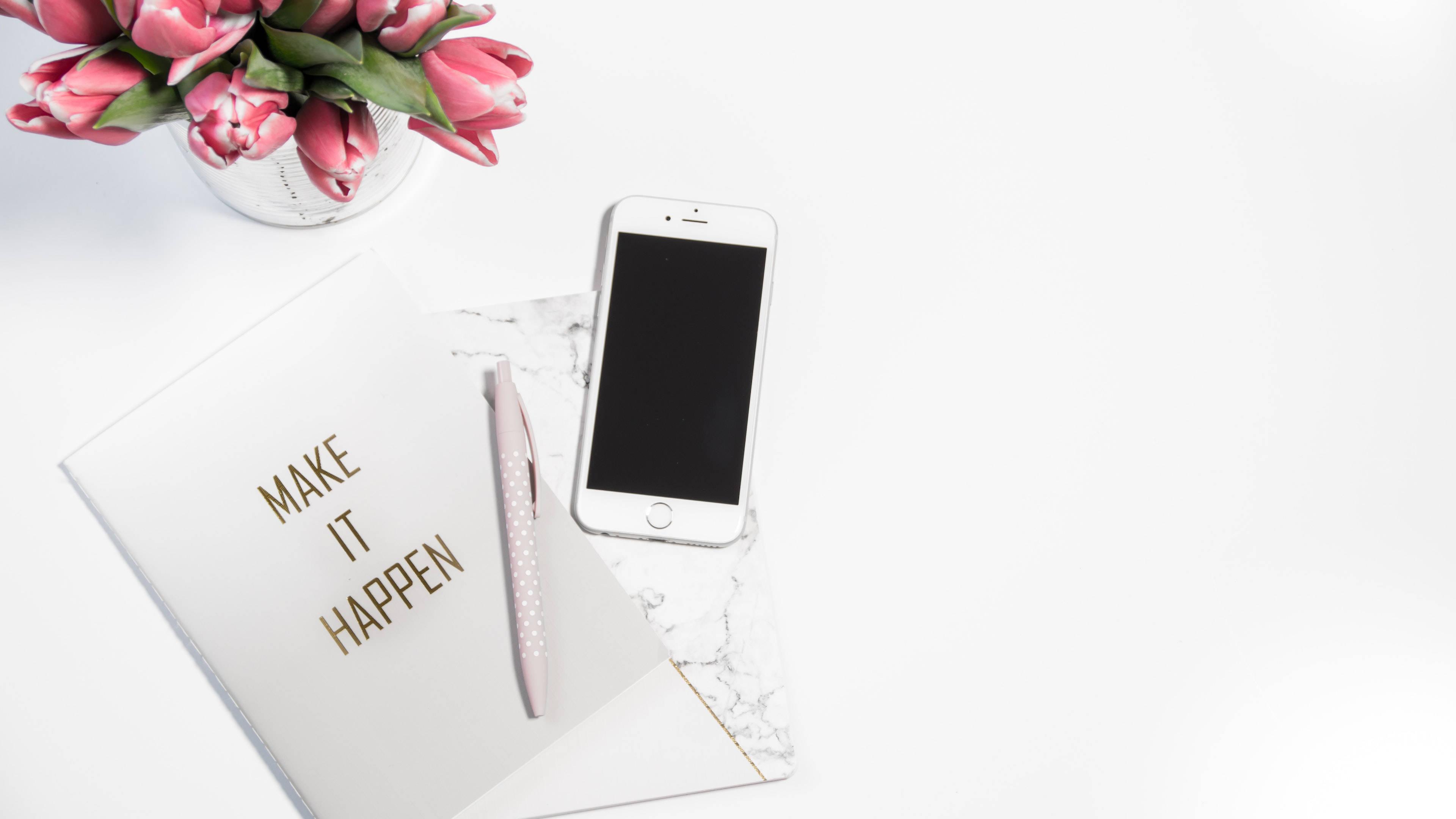 Make It Happen 4K Ultra HD Motivational — 3840x2160 wallpaper